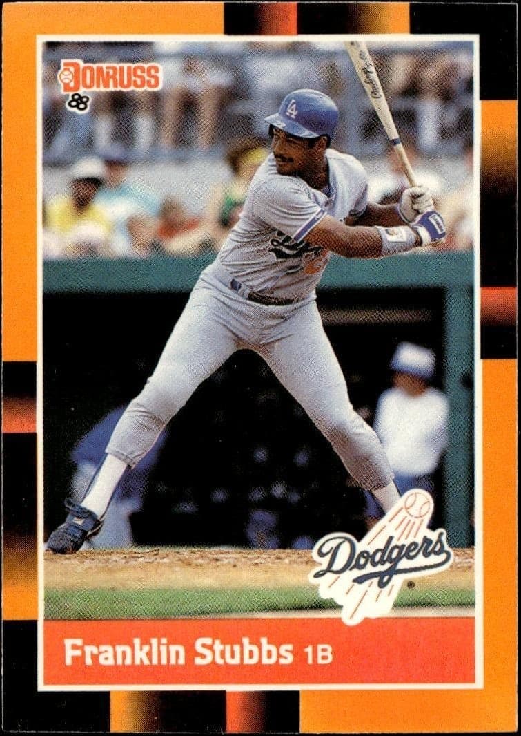 1988 Donruss Baseball's Best Franklin Stubbs #331 trading card