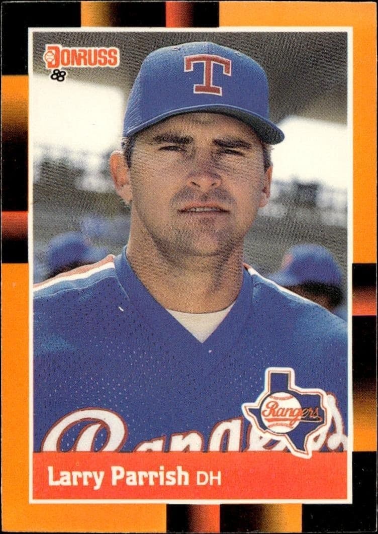 1988 Donruss Baseball's Best Larry Parrish #334 trading card
