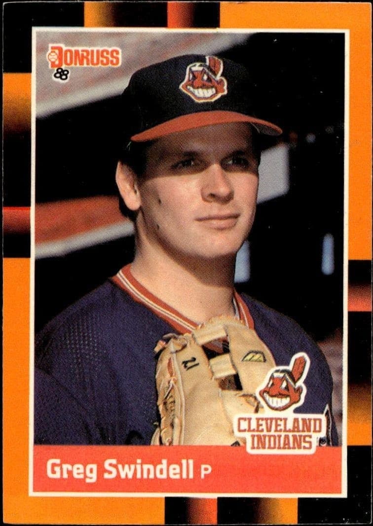1988 Donruss Baseball's Best Greg Swindell #280 trading card