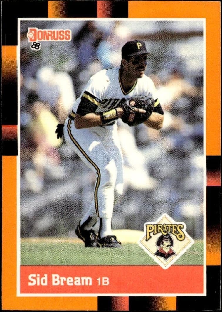 1988 Donruss Baseball's Best Sid Bream #45 trading card