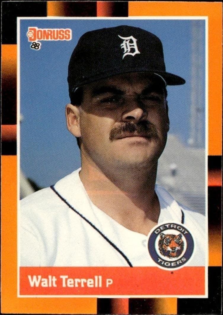 1988 Donruss Baseball's Best Walt Terrell #293 trading card
