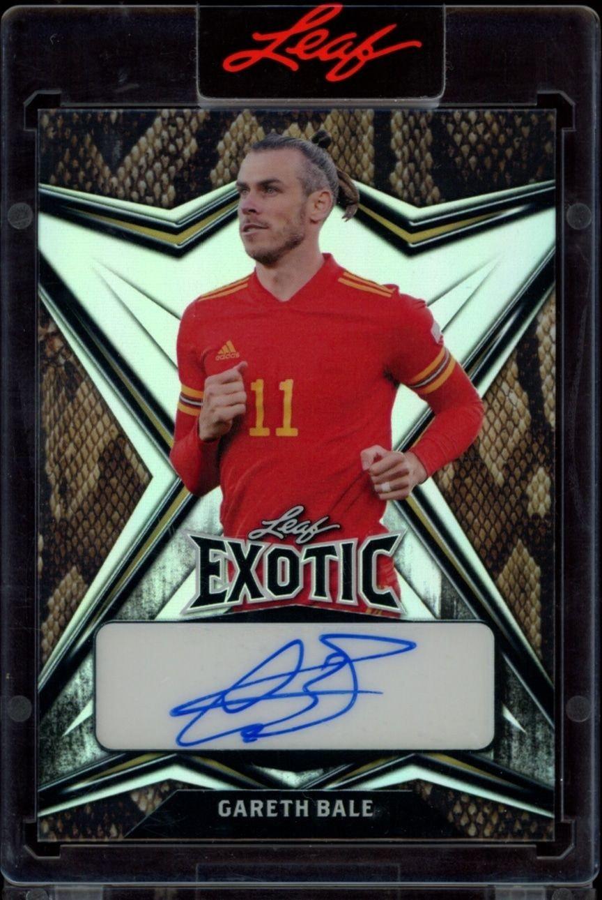 2022 Leaf Exotic Gareth Bale #EA-GB1 trading card