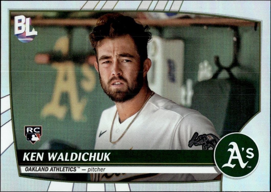 2023 Topps Big League Ken Waldichuk #214 trading card