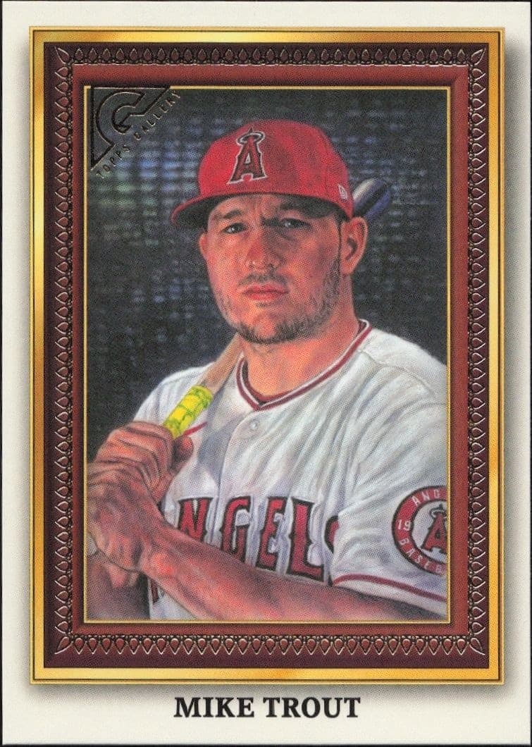 2022 Topps Gallery Mike Trout #PG-2 trading card