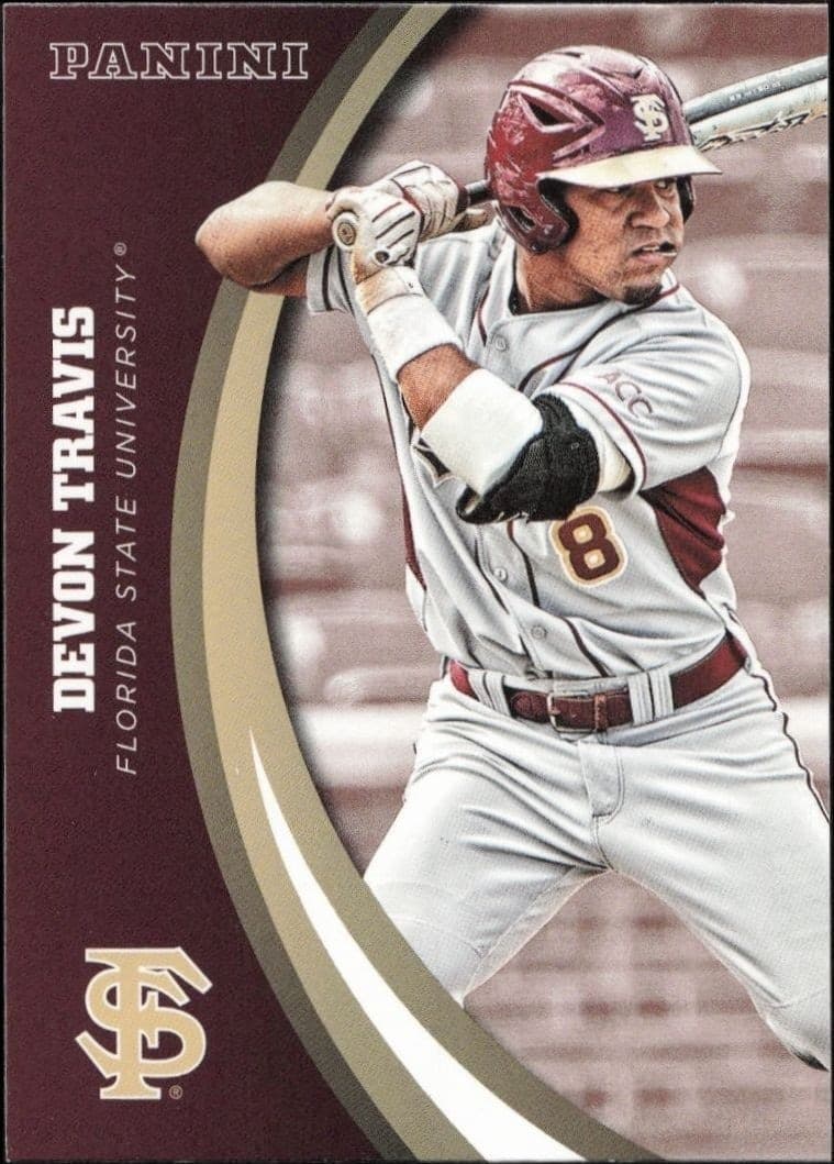 2015 Panini Florida State Team Collection Devon Travis #66 trading card