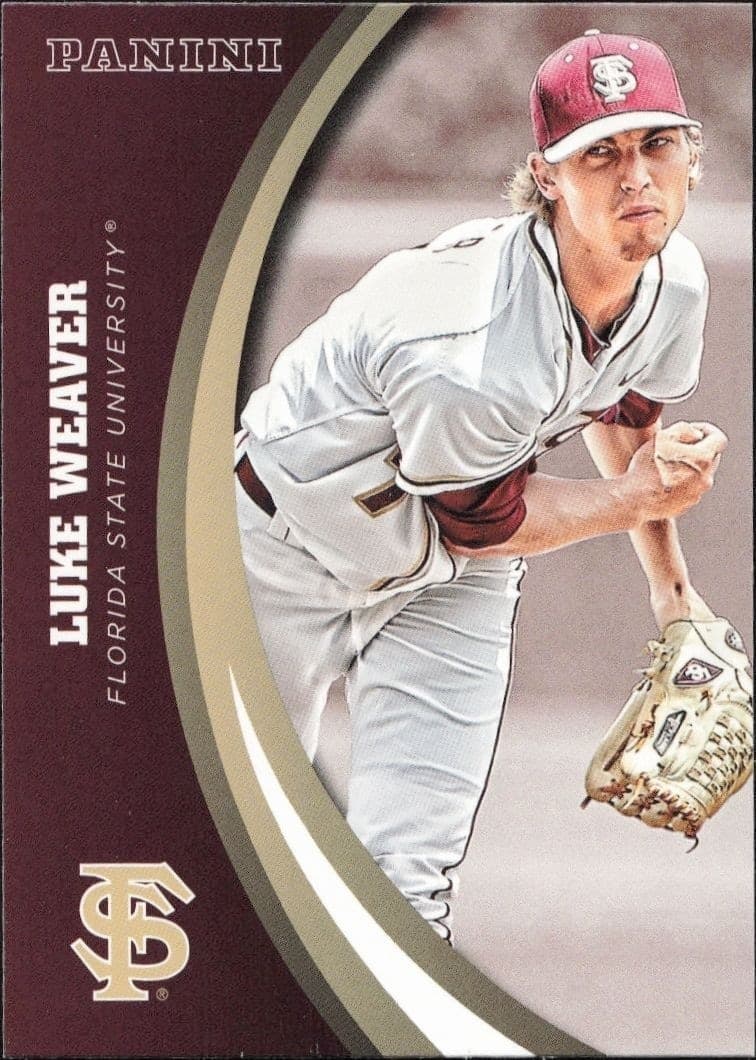 2015 Panini Florida State Team Collection Luke Weaver #71 trading card