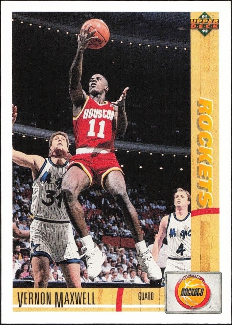 1991-92 Upper-Deck Vernon Maxwell #275 trading card