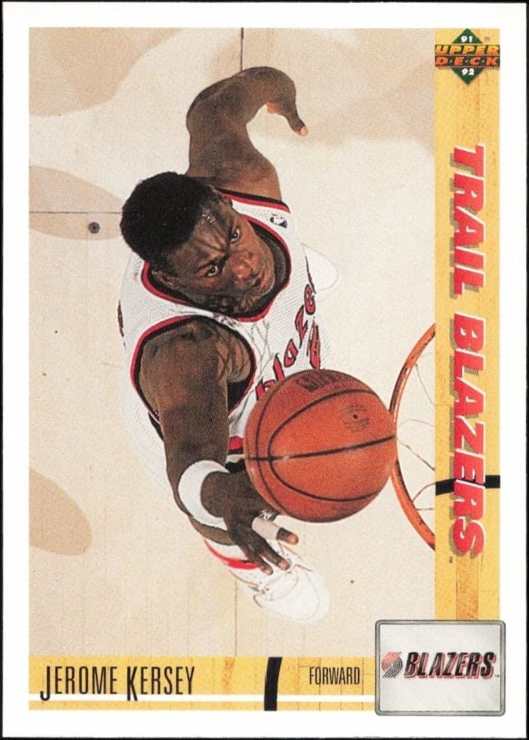 1991-92 Upper-Deck Jerome Kersey #277 trading card