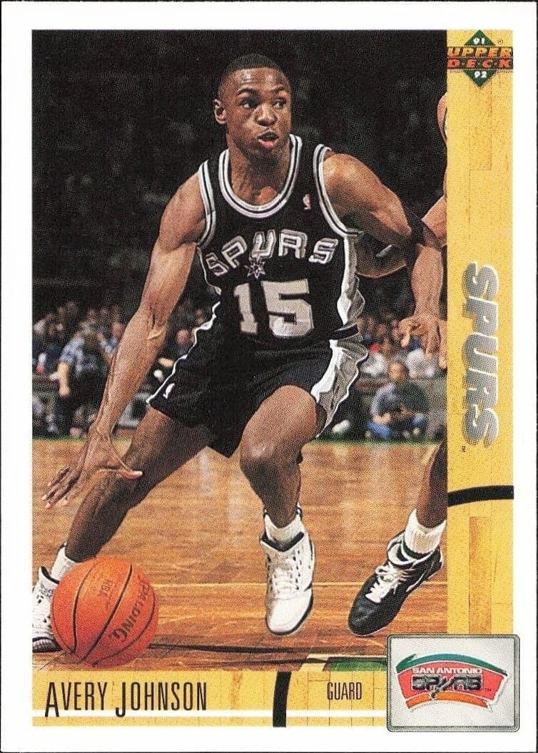 1991-92 Upper-Deck Avery Johnson #394 trading card