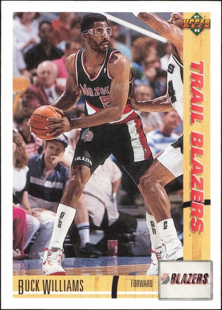 1991-92 Upper Deck Buck Williams #353 basketball trading card front