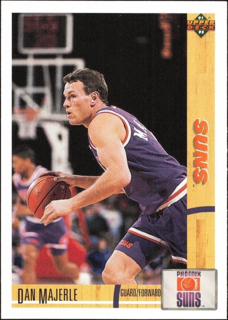 1991-92 Upper Deck Dan Majerle #172 basketball trading card front