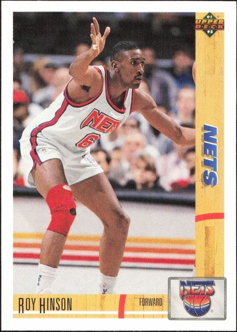 1991-92 Upper-Deck Roy Hinson #389 trading card