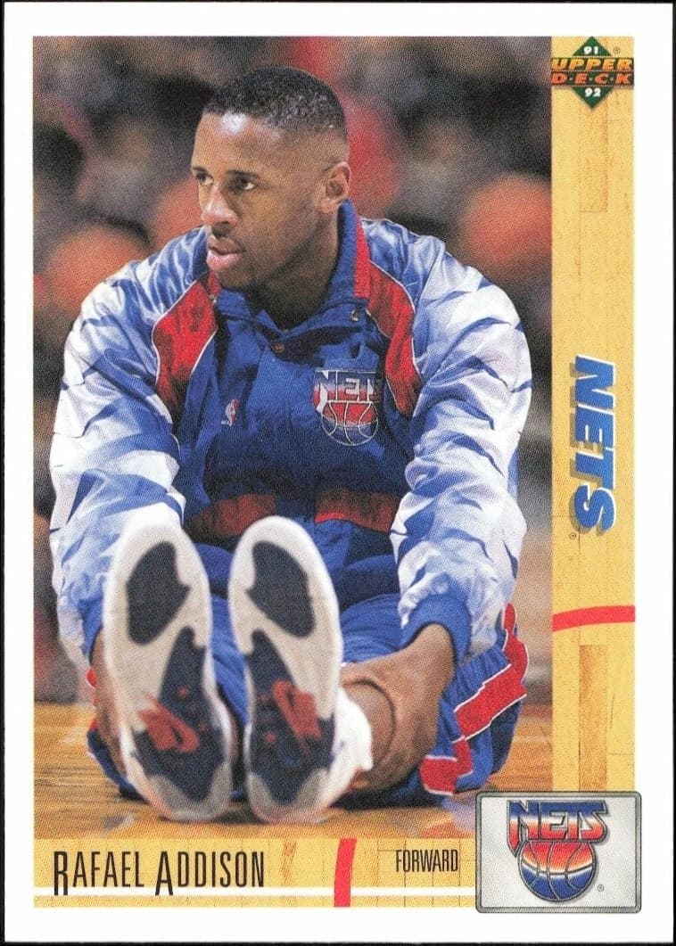 1991-92 Upper Deck Rafael Addison #429 basketball trading card front
