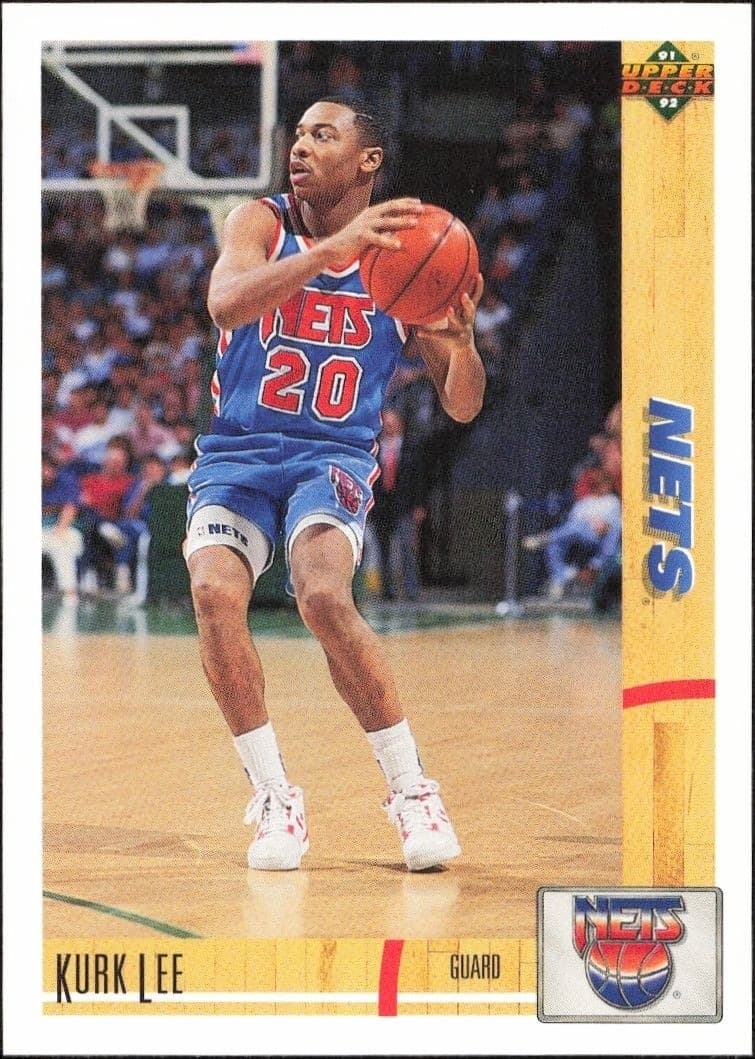 1991-92 Upper Deck Kurk Lee #24 basketball trading card front