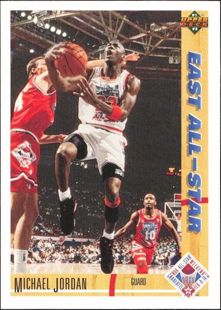 1991-92 Upper Deck Michael Jordan #69 basketball trading card front