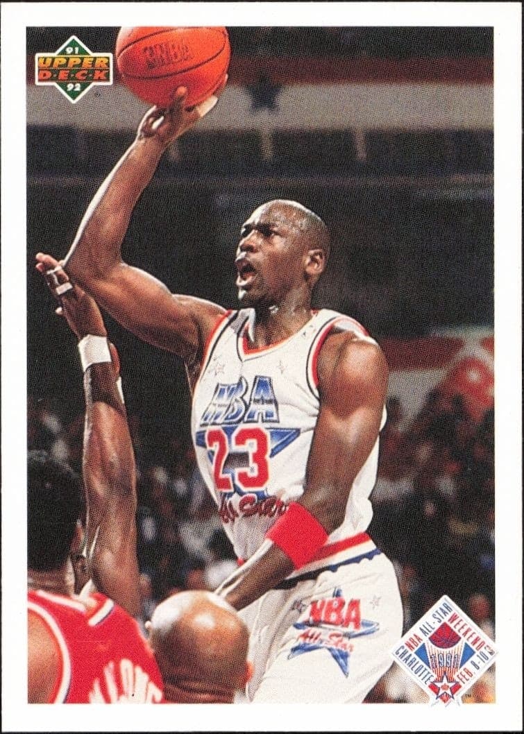1991-92 Upper Deck Michael Jordan #48 basketball trading card front