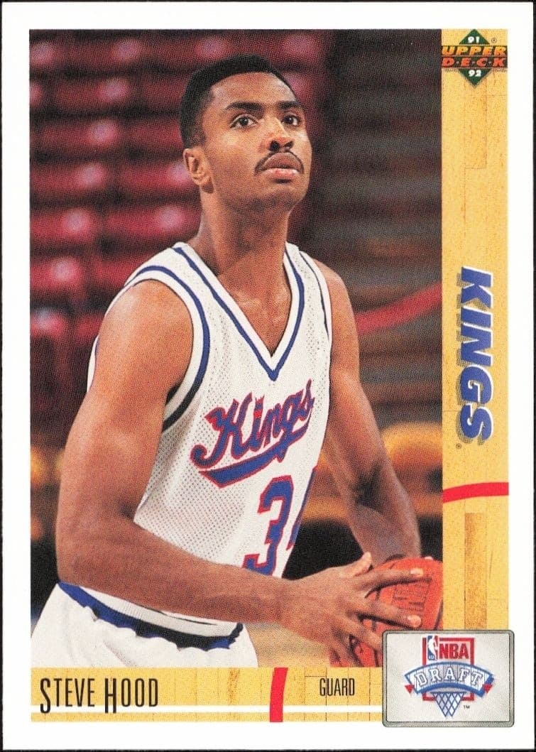 1991-92 Upper Deck Steve Hood #21 basketball trading card front