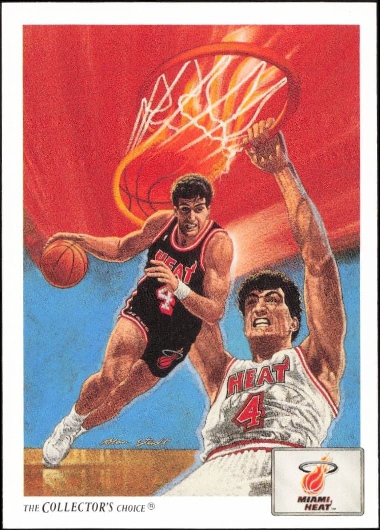 1991-92 Upper Deck Rony Seikaly #80 basketball trading card front