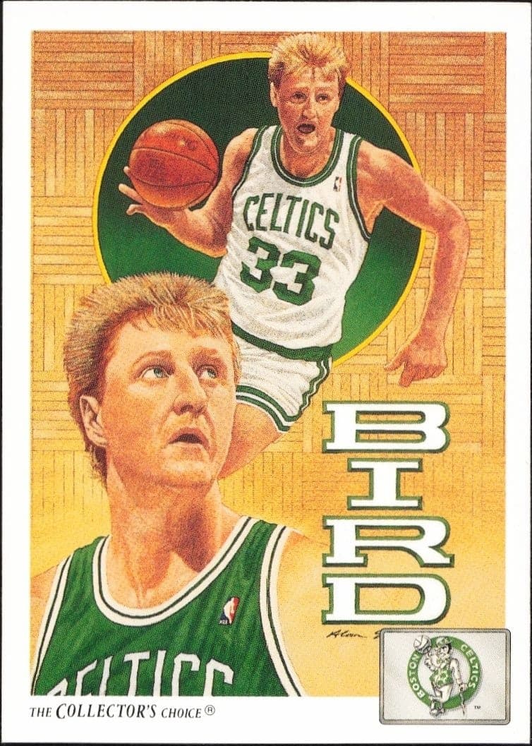 1991-92 Upper-Deck Larry Bird #77 trading card
