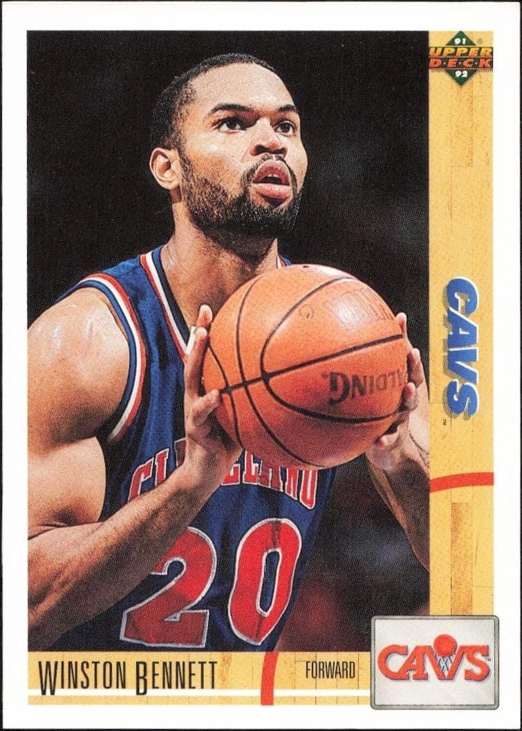 1991-92 Upper-Deck Winston Bennett #247 trading card