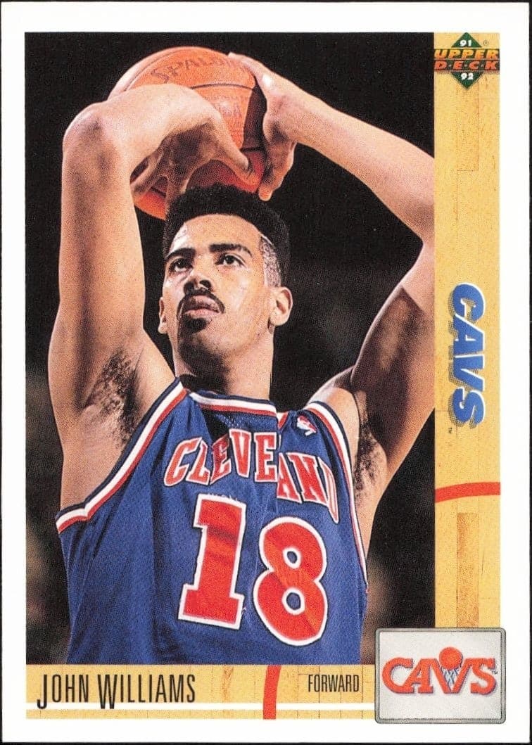 1991-92 Upper Deck John Williams #249 basketball trading card front