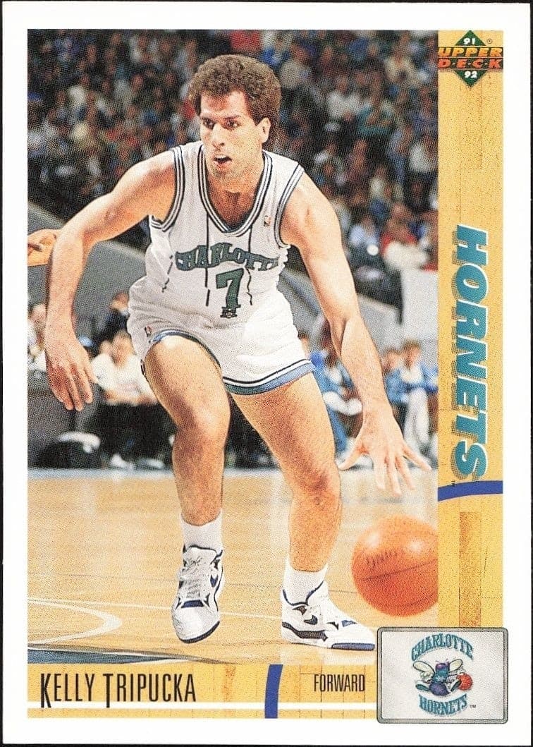 1991-92 Upper-Deck Kelly Tripucka #290 trading card