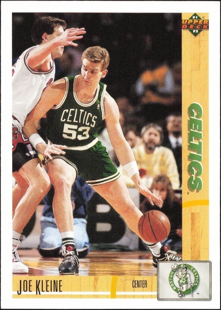 1991-92 Upper-Deck Joe Kleine #107 trading card