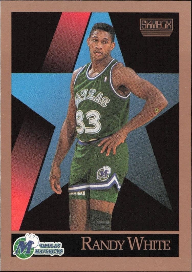 1990-91 Skybox Randy White #69 trading card