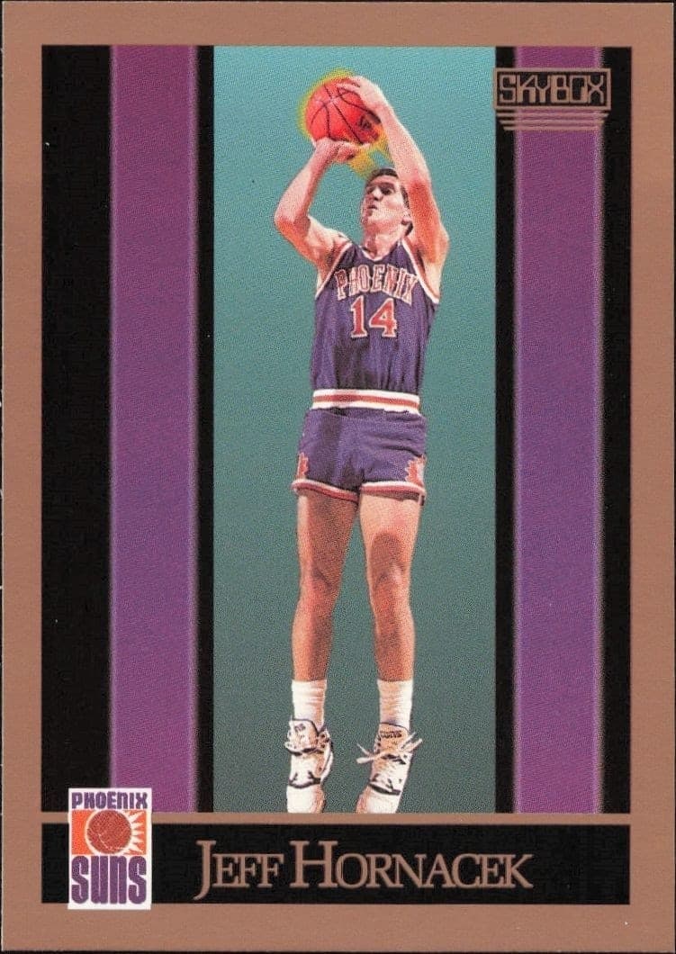1990-91 Skybox Jeff Hornacek #222 trading card