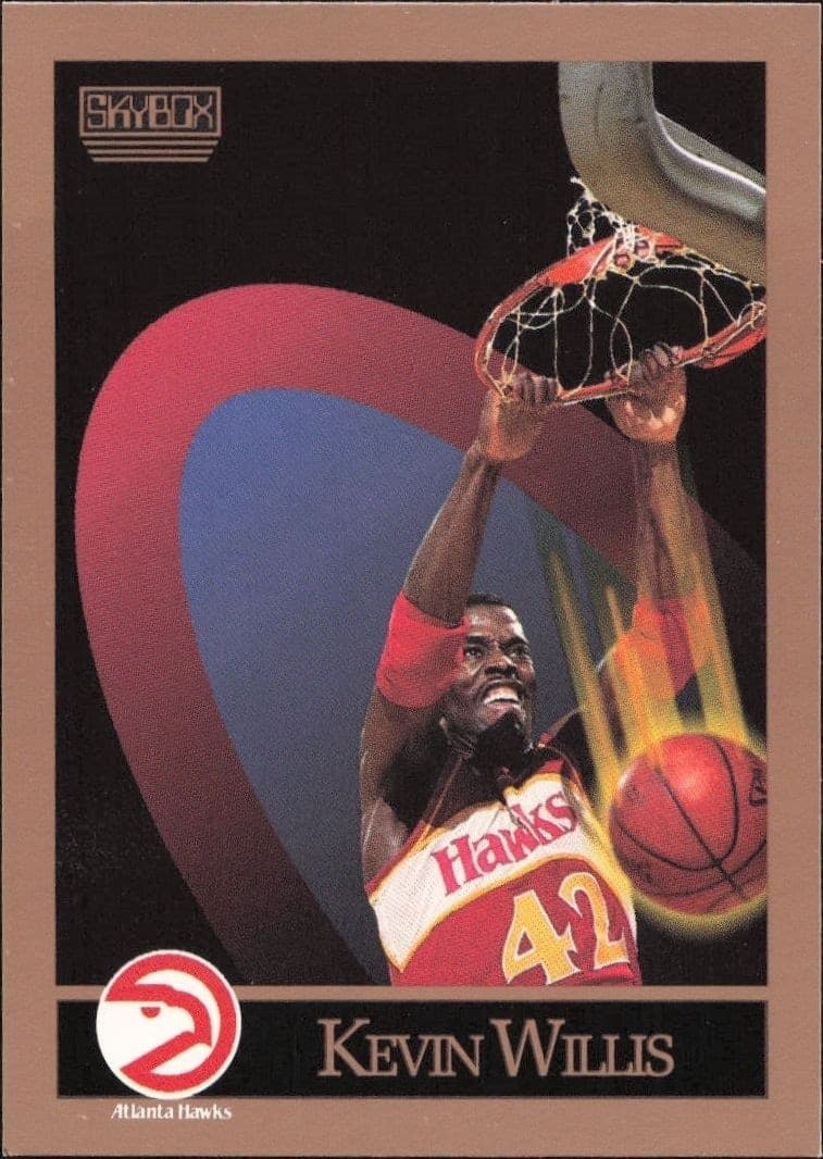 1990-91 Skybox Kevin Willis #12 basketball trading card front