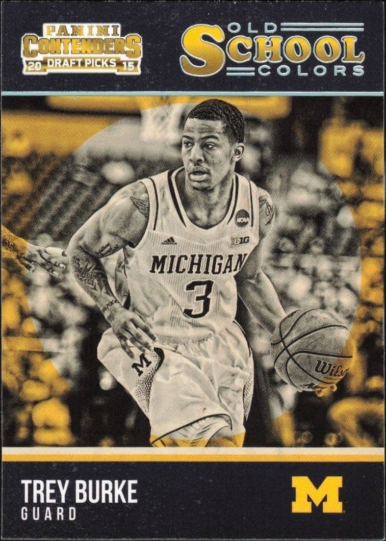 2015-16 Panini Contenders Draft Picks Trey Burke #41 basketball trading card front