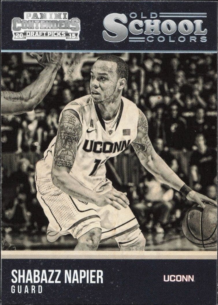 2015-16 Panini Contenders Draft Picks Shabazz Napier #40 basketball trading card front