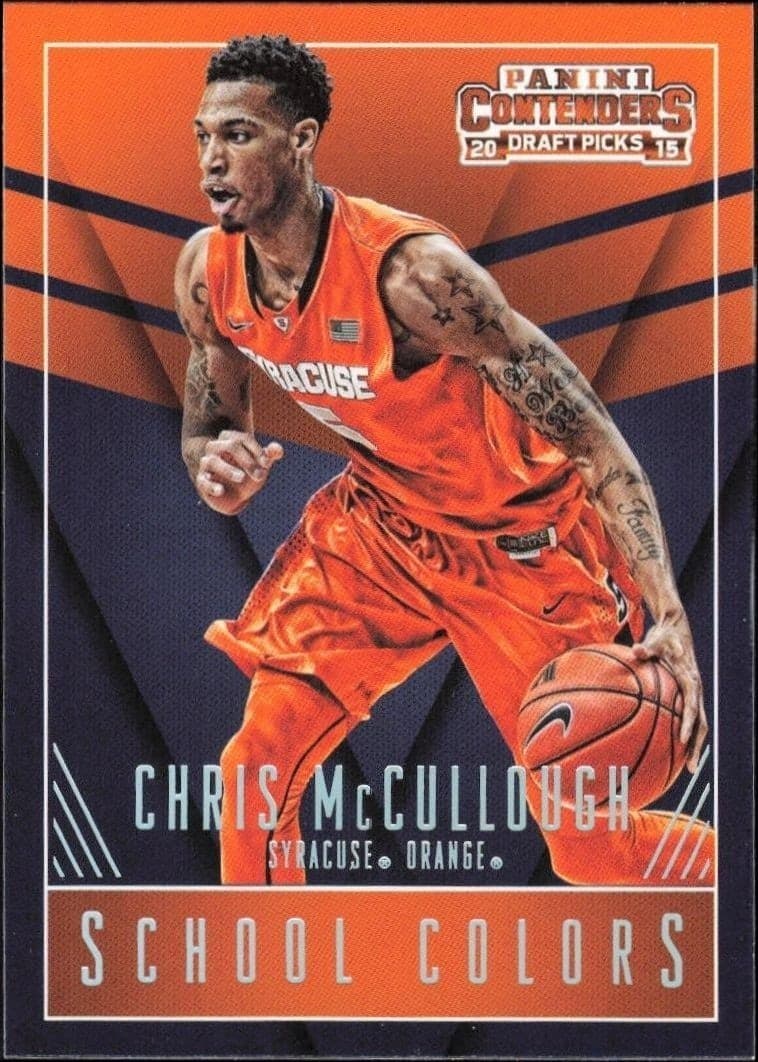 2015-16 Panini Contenders Draft Picks Chris McCullough #8 trading card