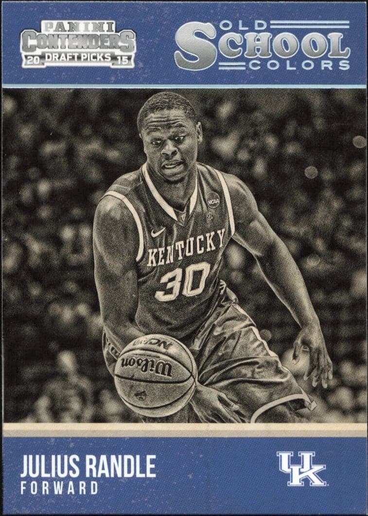 2015-16 Panini Contenders Draft Picks Julius Randle #16 basketball trading card front