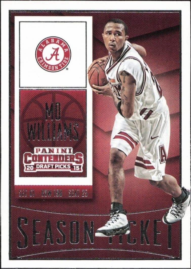 2015-16 Panini Contenders Draft Picks Mo Williams #74 basketball trading card front