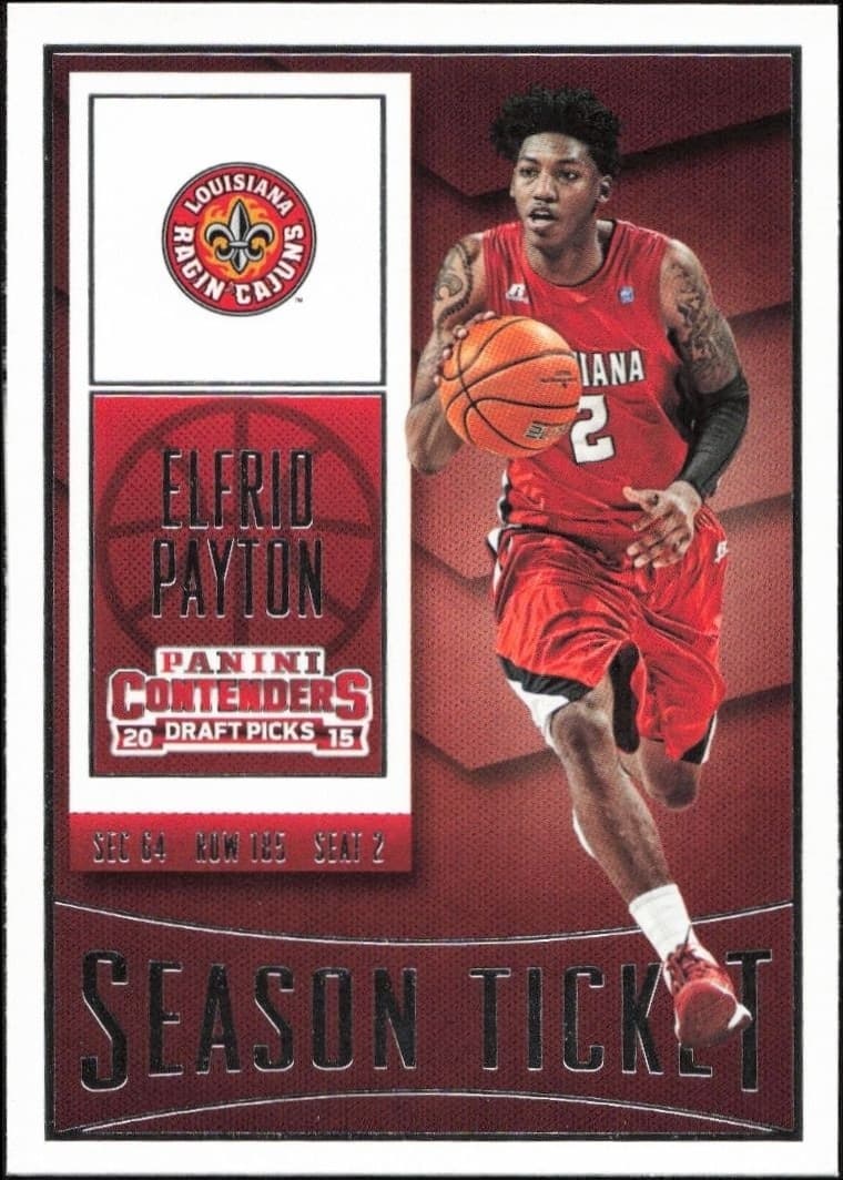 2015-16 Panini Contenders Draft Picks Elfrid Payton #32 basketball trading card front