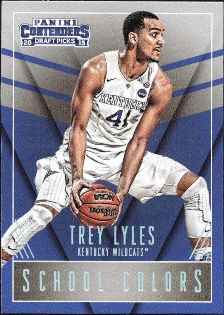 2015-16 Panini Contenders Draft Picks Trey Lyles #46 basketball trading card front