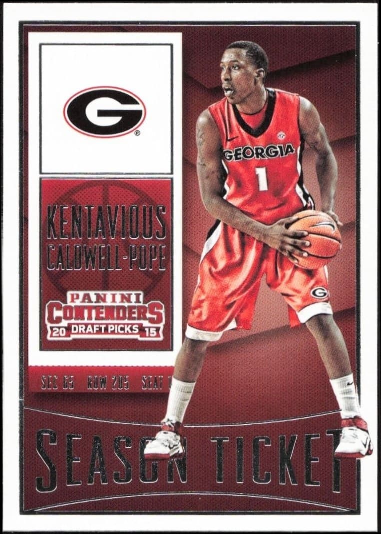 2015-16 Panini Contenders Draft Picks Kentavious Caldwell-Pope #56 basketball trading card front