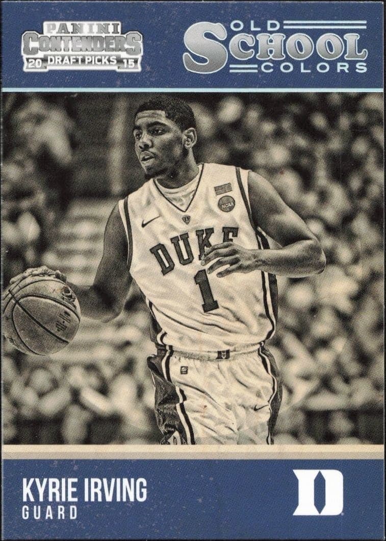 2015-16 Panini Contenders Draft Picks Kyrie Irving #21 basketball trading card front