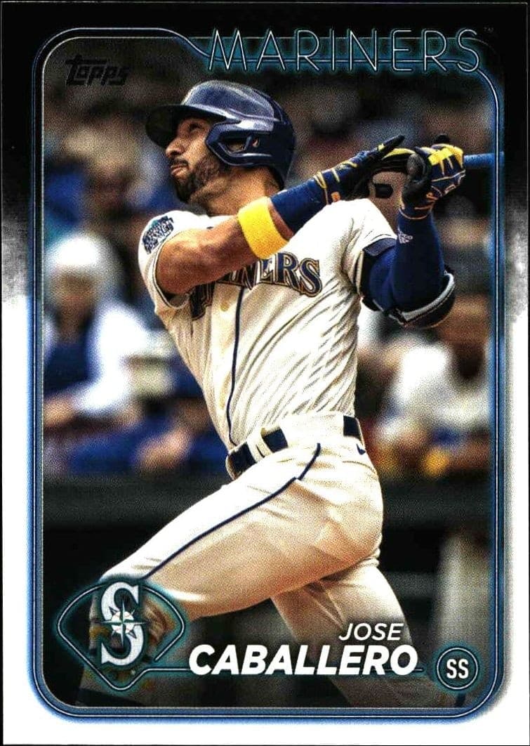 2024 Topps Series 2 Jose Caballero #495 trading card