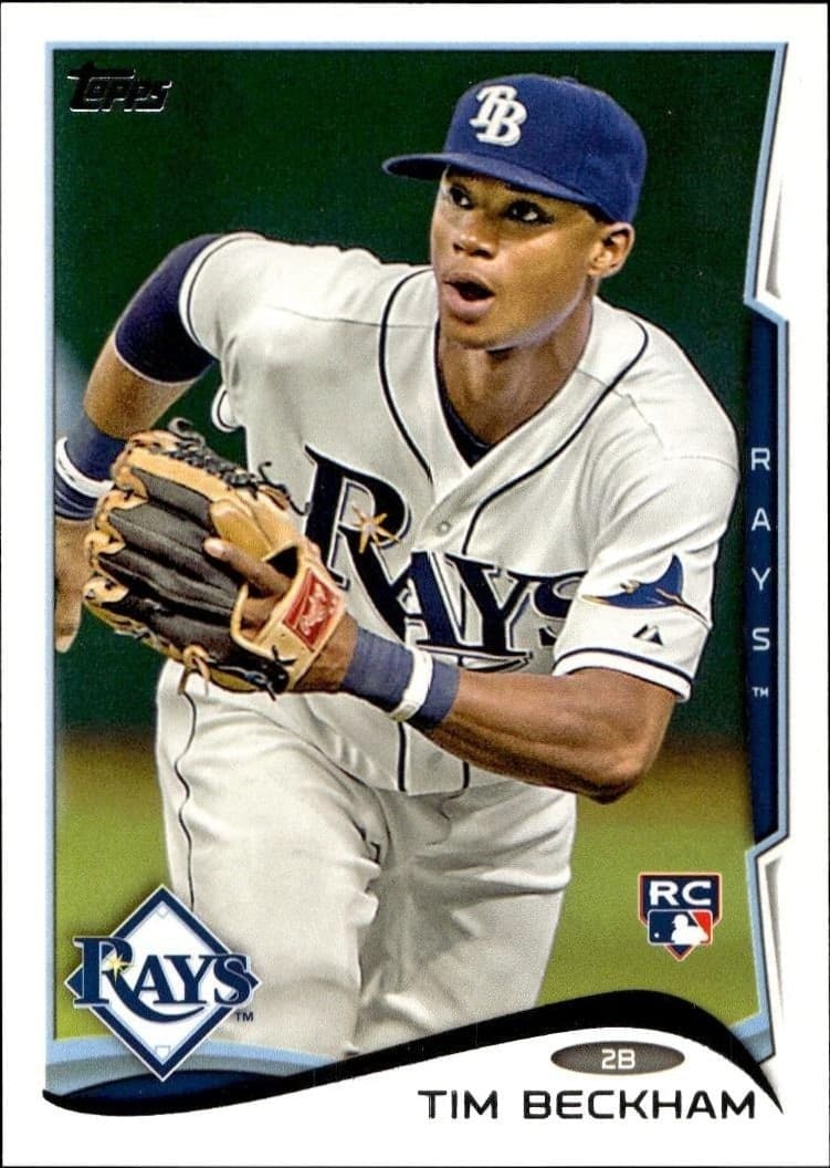 2014 Topps Series 2 Tim Beckham #605 trading card