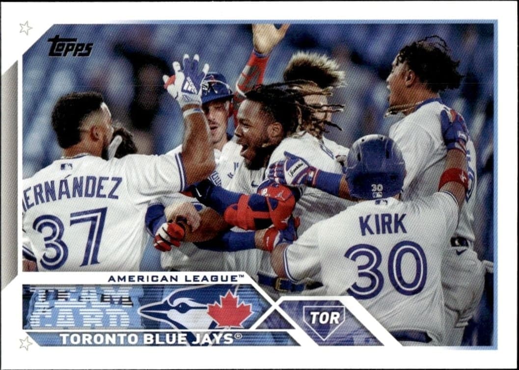 2023 Topps Toronto Blue Jays #84 baseball trading card front