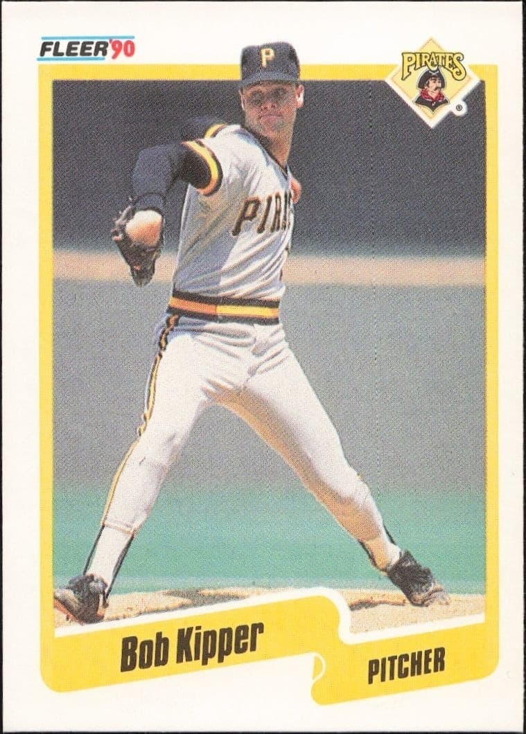1990 Fleer Bob Kipper #470 trading card
