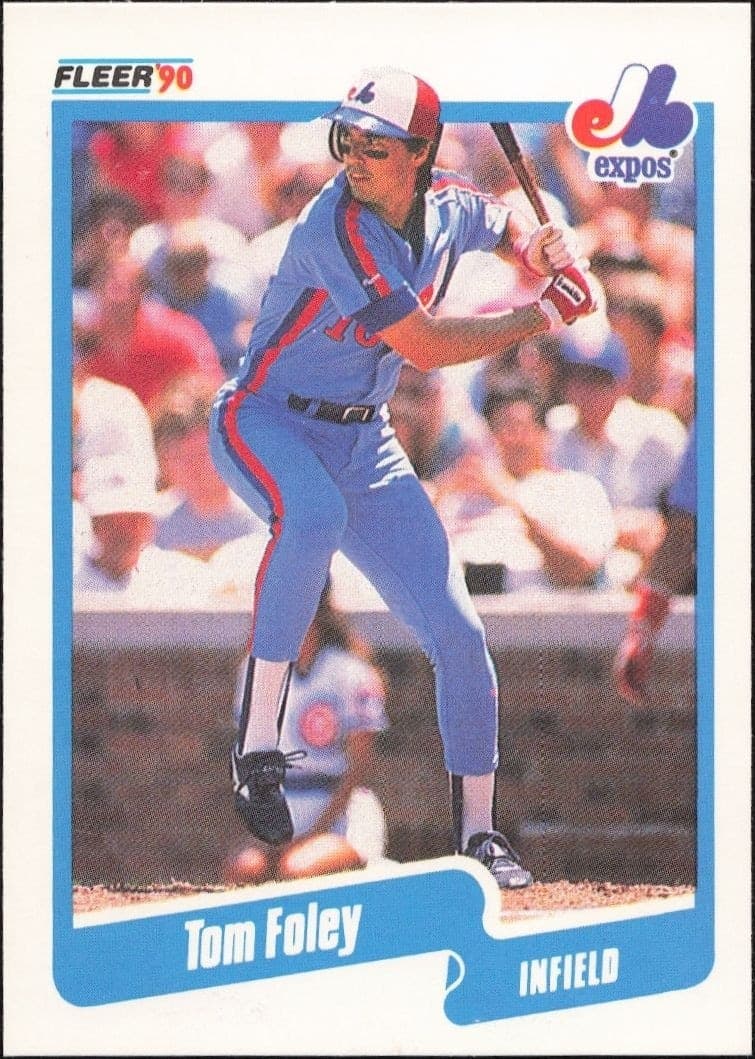1990 Fleer Tom Foley #344 trading card
