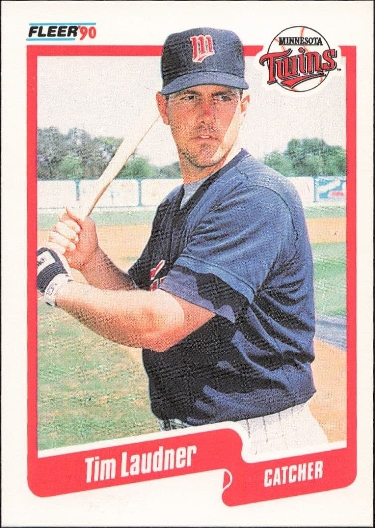 1990 Fleer Tim Laudner #380 trading card
