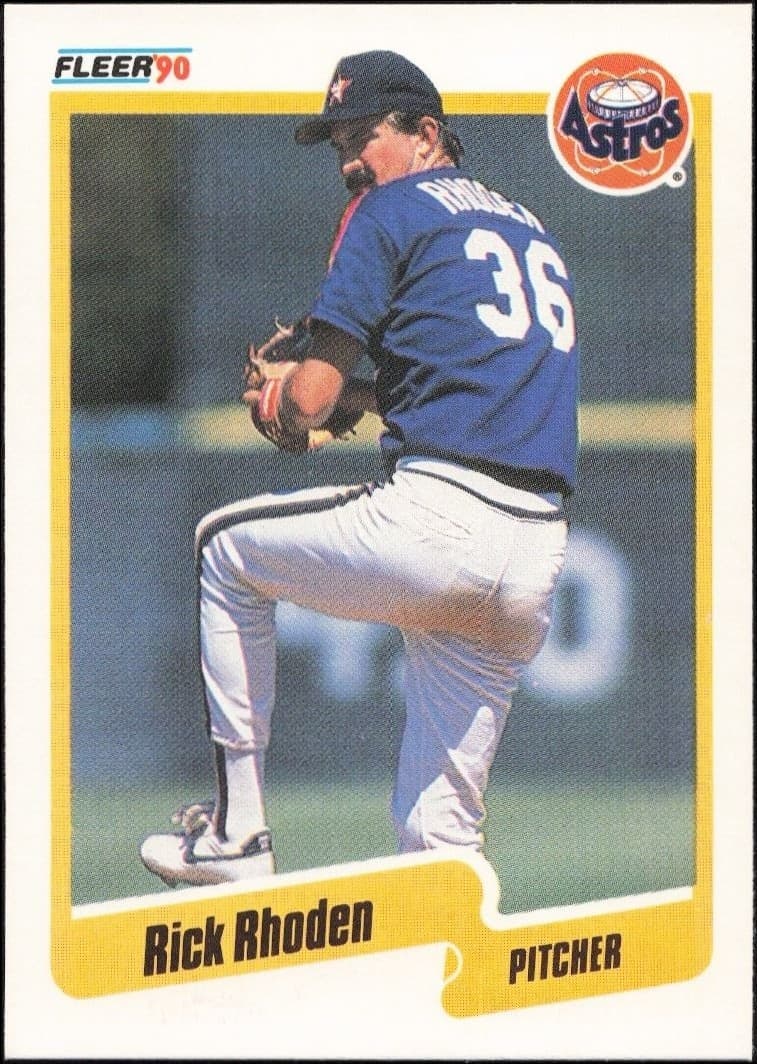 1990 Fleer Rick Rhoden #235 trading card
