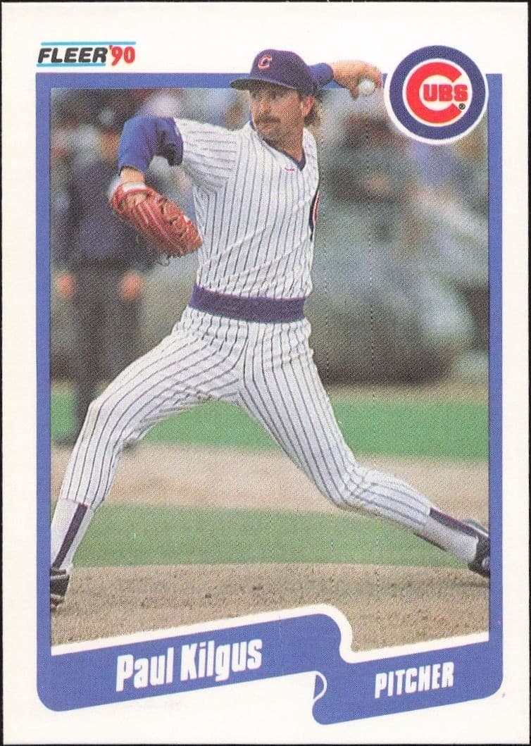 1990 Fleer Paul Kilgus #34 trading card