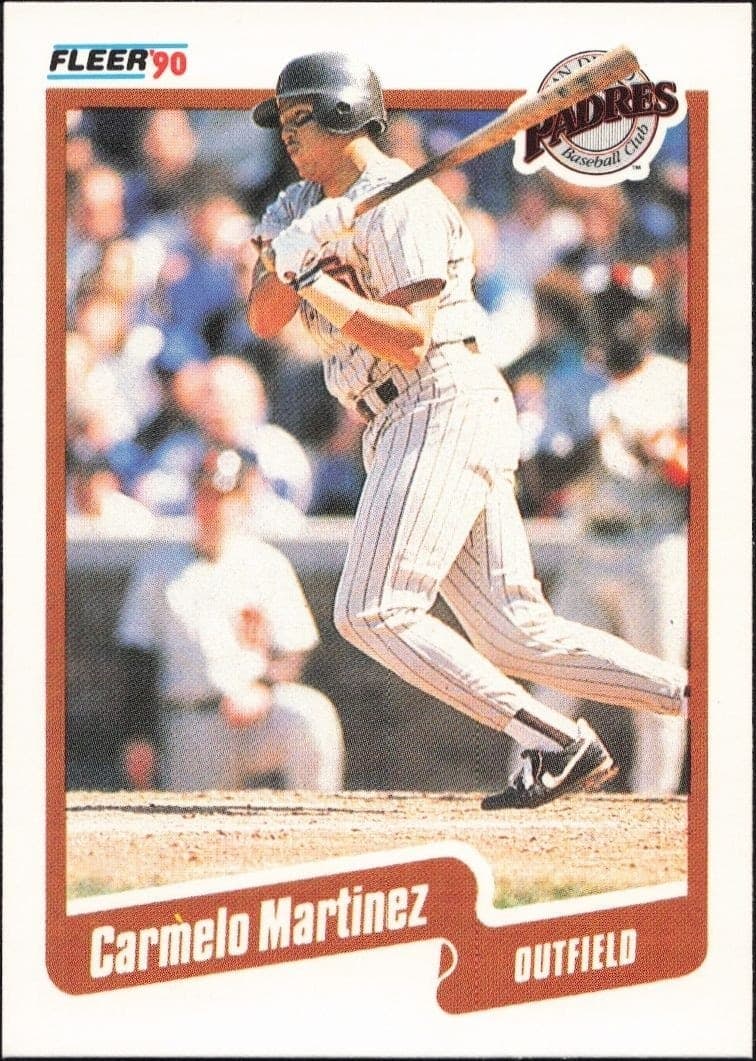 1990 Fleer Carmelo Martinez #162 trading card