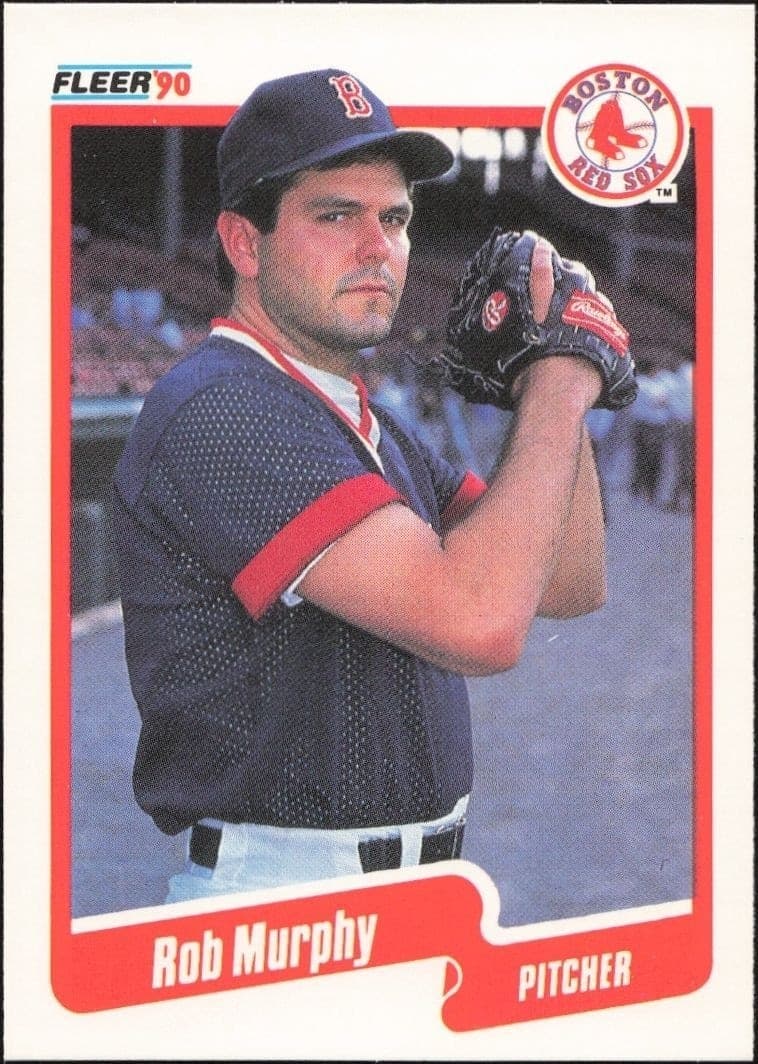 1990 Fleer Rob Murphy #281 trading card