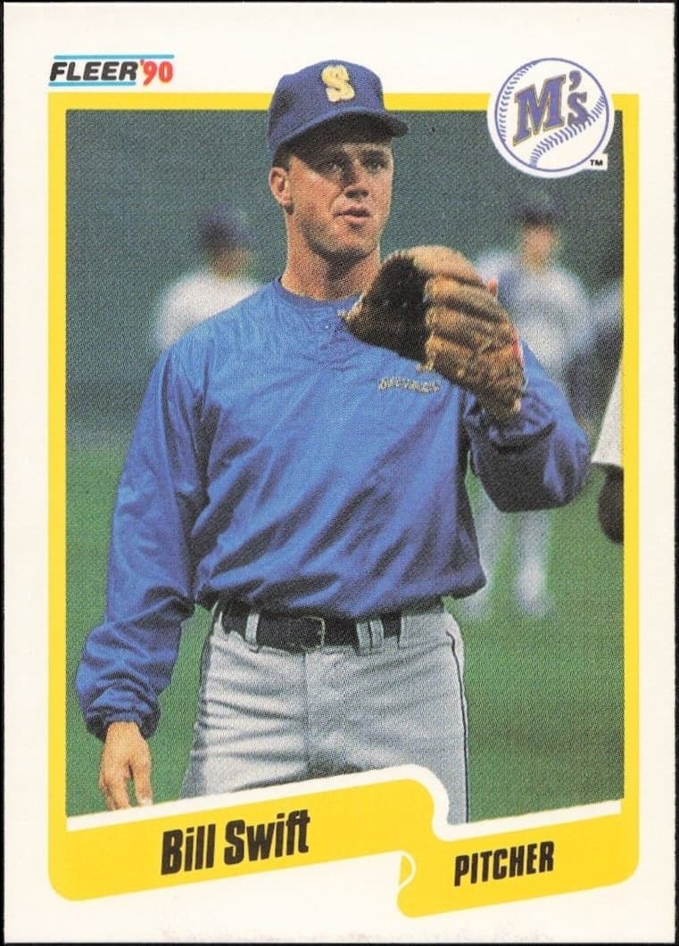 1990 Fleer Bill Swift #526 trading card